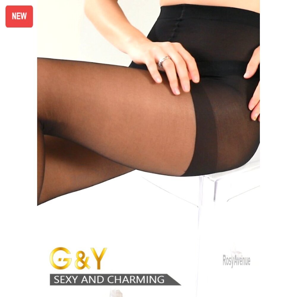 3-Pack Sheer Tights 20D Control Top Reinforced Toe Pantyhose Medium - Picture 5 of 7